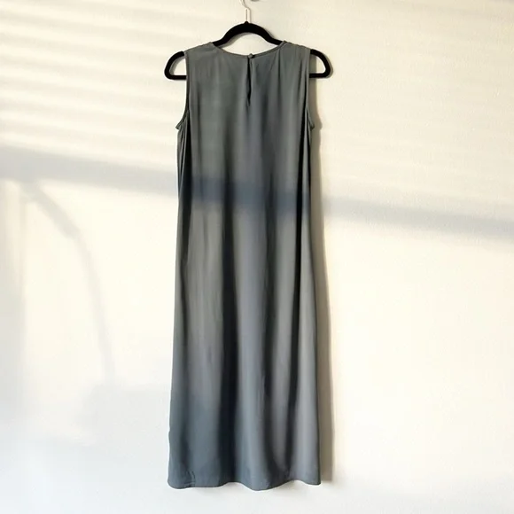 Eileen Fisher Silk MIDI Dress - Picture 7 of 12